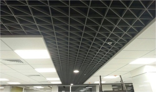 Correct het Netplafond van het Absorptie Vuurvast Aluminium voor Gangenschragen